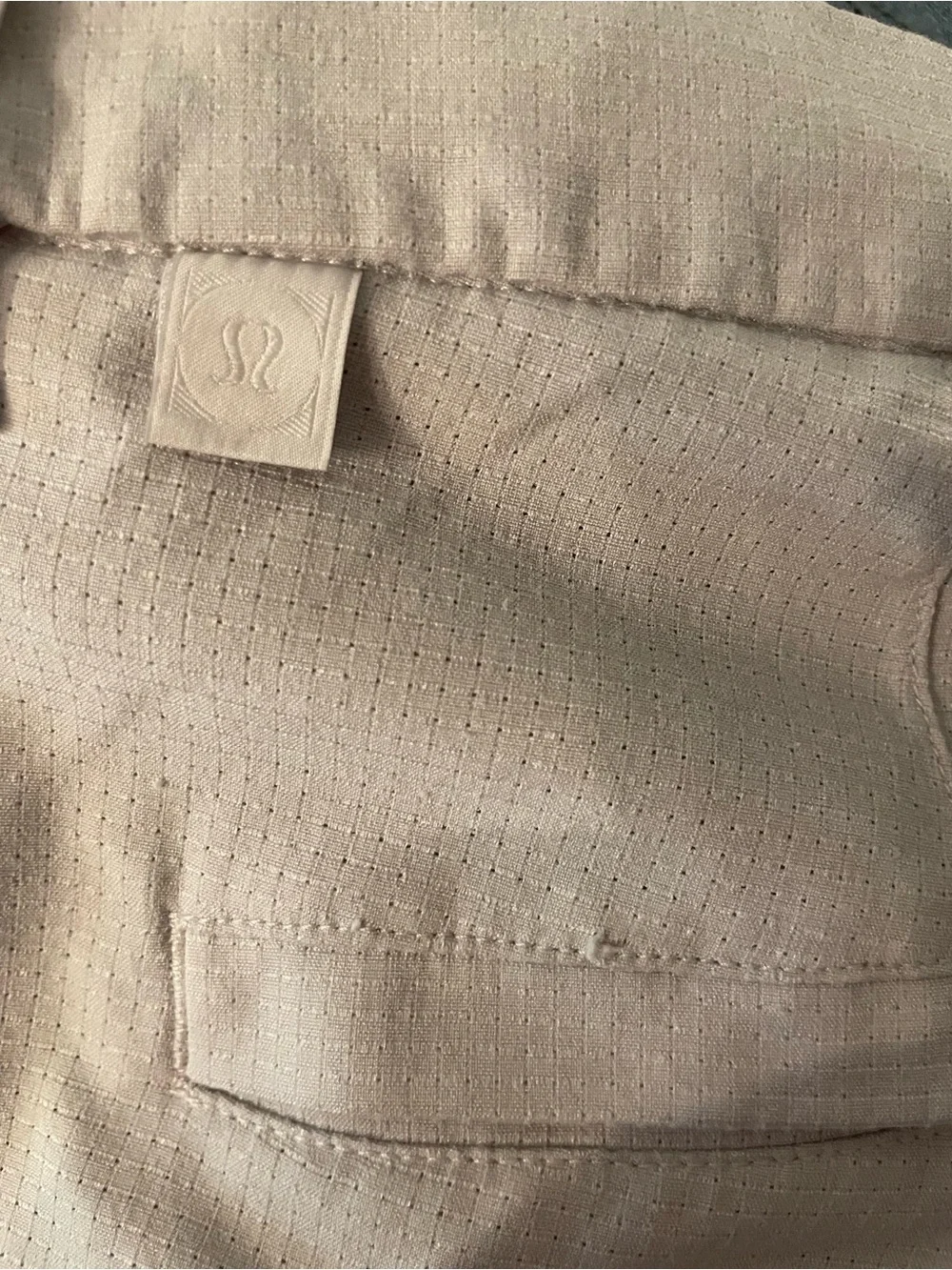 lululemon athletica Men's Light Gray Athletic Shorts